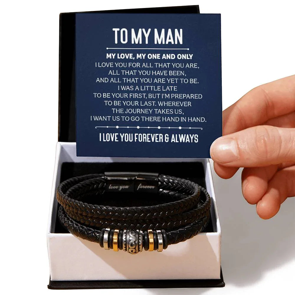 Unbreakable Bond" Men's Bracelet