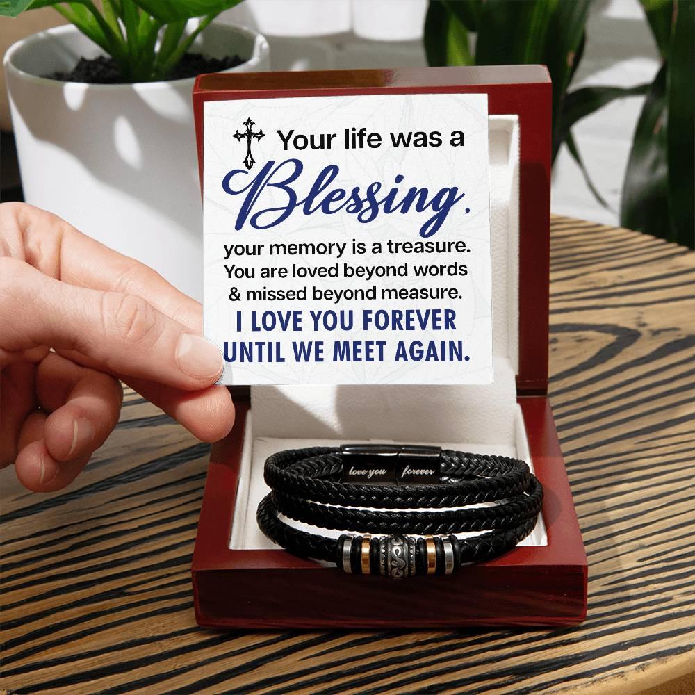 Unbreakable Bond" Men's Bracelet