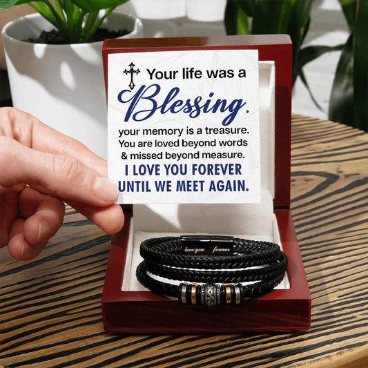Unbreakable Bond" Men's Bracelet