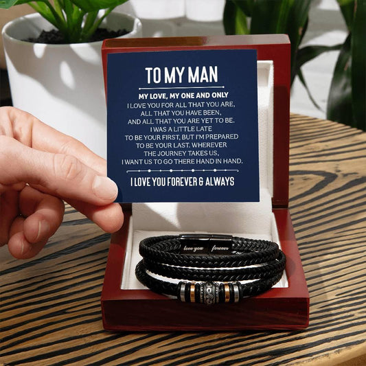 Unbreakable Bond" Men's Bracelet
