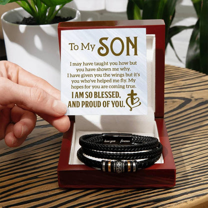 Unbreakable Bond" Men's Bracelet