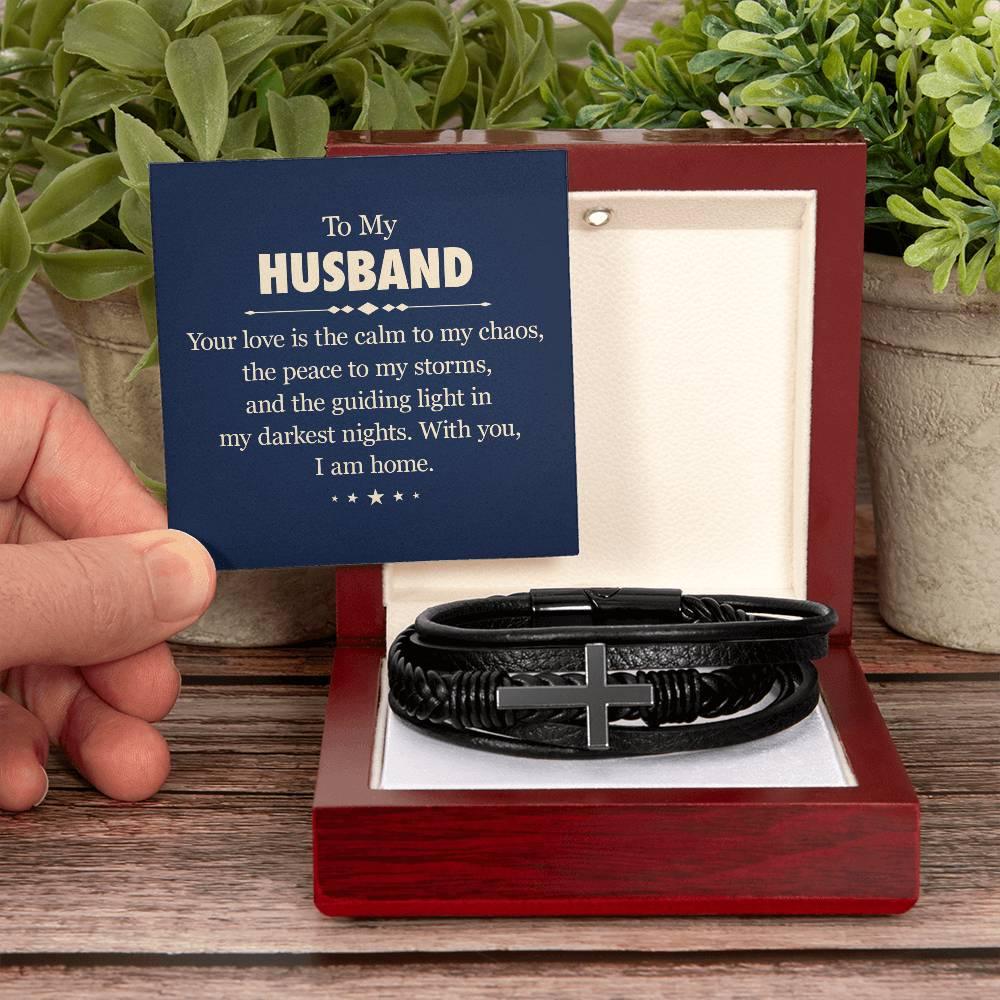 Men's Cross Bracelet