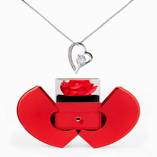 The "Forever Love" Signature: Heart Rose Box Experience