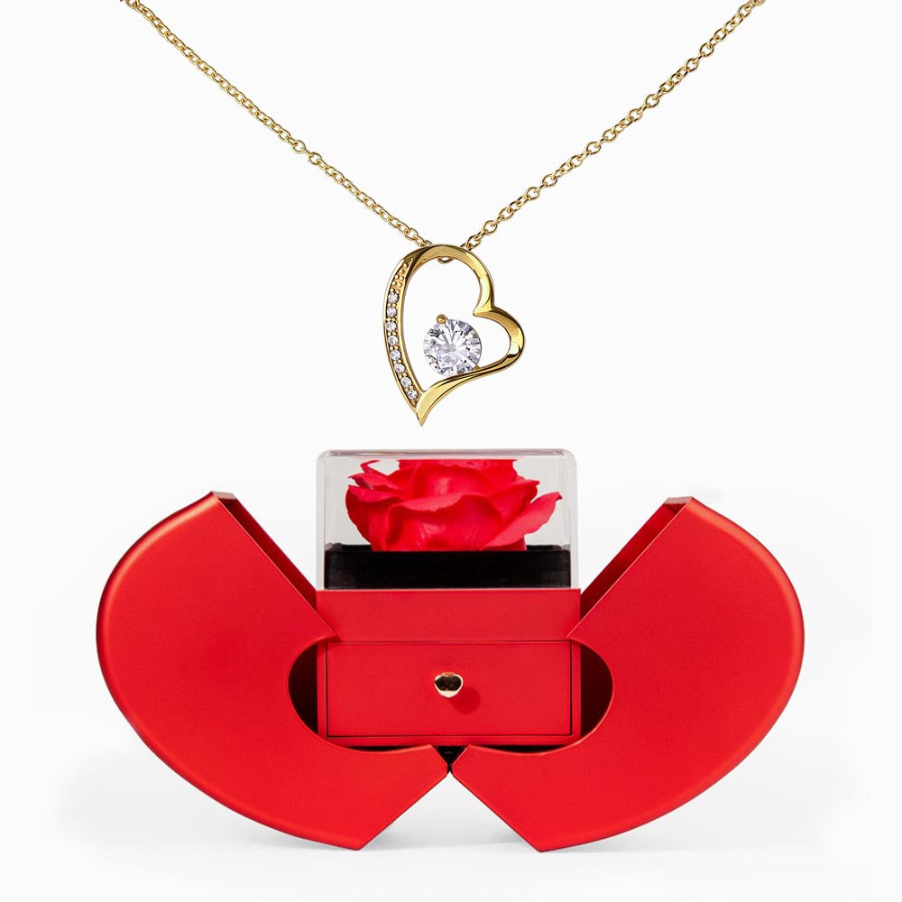 La signature "Forever Love" : L'expérience du coffret Cœur de roses