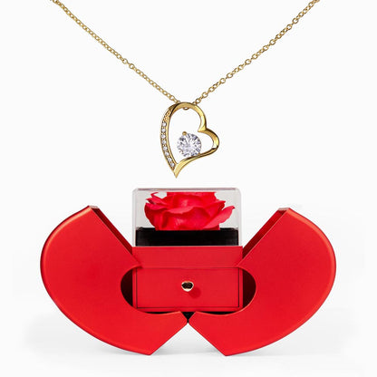 La signature "Forever Love" : L'expérience du coffret Cœur de roses
