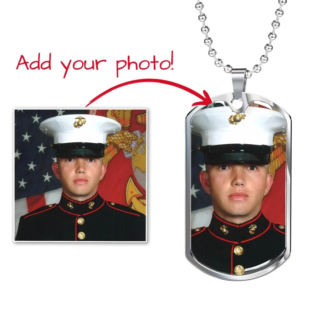 Custom Photo Dog Tag