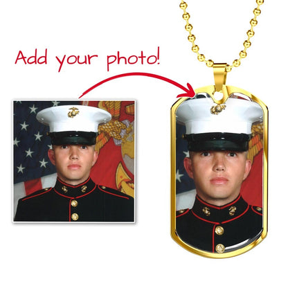 Custom Photo Dog Tag
